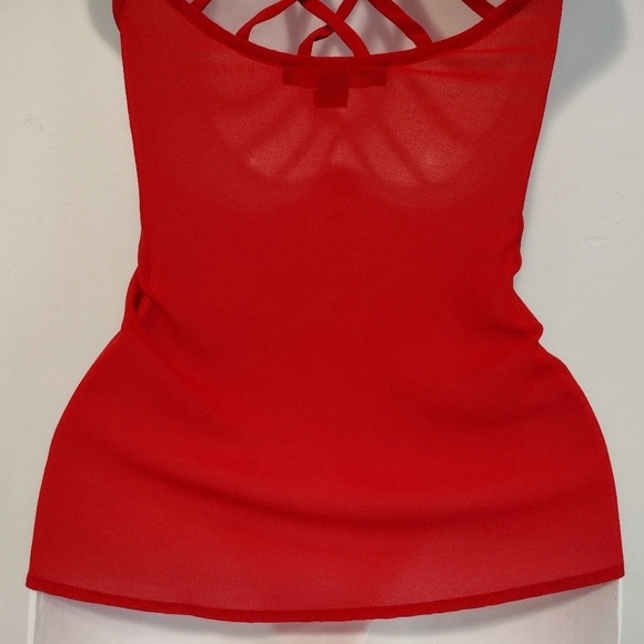 Forever 21 - Red Sleeveless Top - Picture 7 of 10